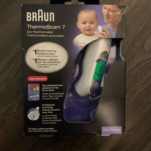 New Braun ThermoScan 7 Ear Thermometer with Age Precision